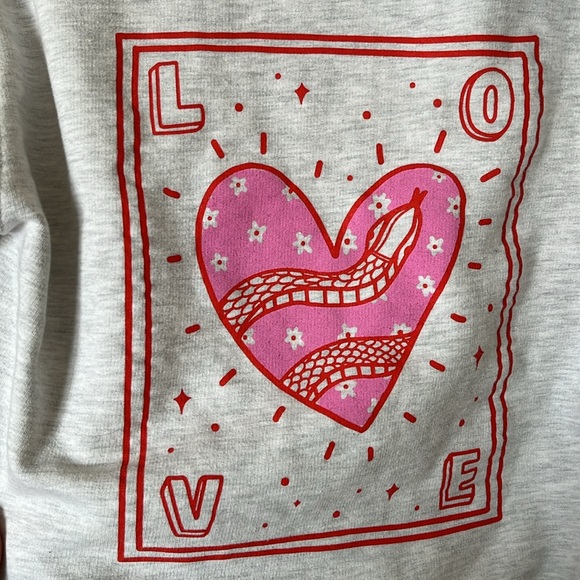 Olive & Frank Heart Card Sweater - Picture 3 of 5